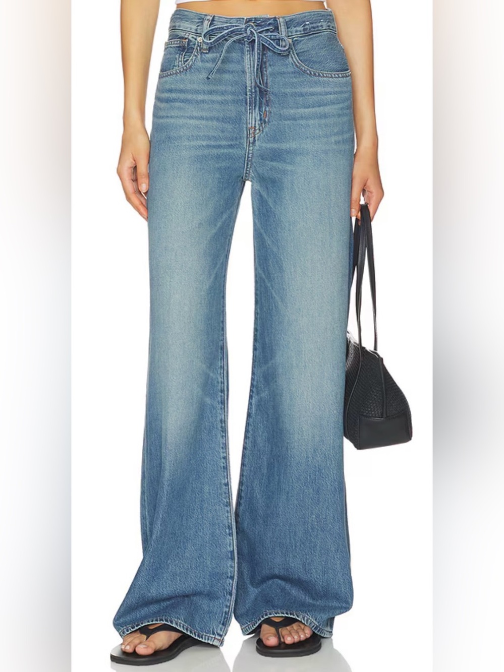 NWT Madewell Drawstring Jeans